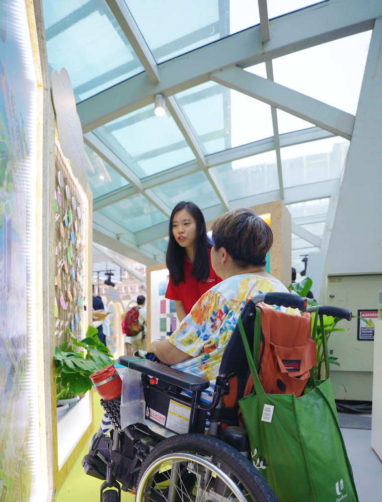 Photo of Recreation Master Plan roving exhibition